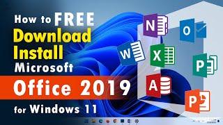 How to free download Microsoft Office 2019 for windows 11 | Genuine Version