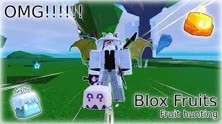 NO WAY! *LUCKIEST* Fruit Hunting in BLOX FRUITS! 