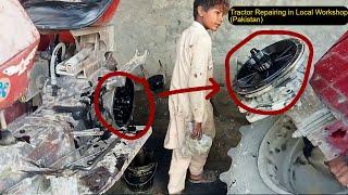 Amazing Little Mechanical Engineer Work in Pakistan | Local Workshop Workers | Tractor Mechanic