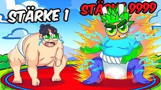 Meine 20.000 ROBUX SUMO STÄRKE in Roblox! (GOTT LEVEL)