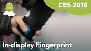 VIVO First In-Display Fingerprint Sensor at CES 2018