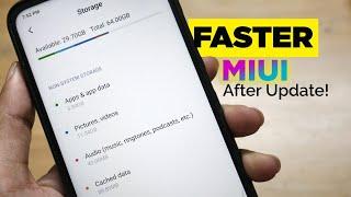 Make MIUI Faster After Update! 