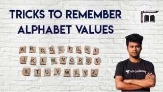 Tricks to remember Alphabet values | Mr.Naresh kumar