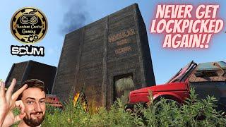 Tired Of LockPickers In Scum? Check Out This Awesome Stronghold That Cannot Be LockPicked!(Scum 0.8)