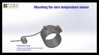 Skin temperature sensor   Pyrocontrole