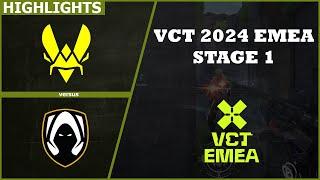 [HIGHLIGHTS] Vitality vs Heretic | VCT 2024 EMEA Stage 1 | 10 April 2024