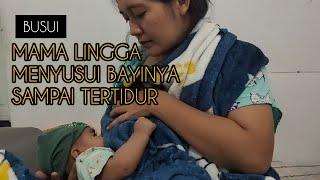 Busui menyusui anak sampai tertidur #salamsehat #bumil #busui