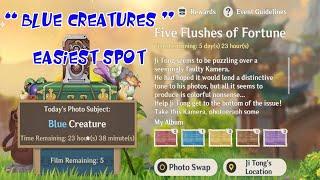 Blue Creatures | Easiest Spot | Five Flushes of Fortune