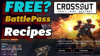 EVERYTHING YOU NEED TO KNOW | New CROSSOUT Mecha Season | Craft Recipes and Rewards Reviews