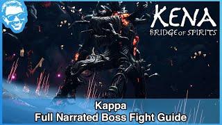 Kappa Boss Fight - Full Narrated Walkthrough - Kena Bridge of Spirits [4k HDR]