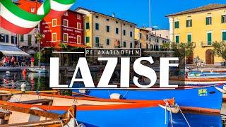 Beautiful Lazise, Verona 4K • Relaxing Italian Music, Instrumental Romantic • Video 4K UltraHD