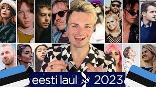 EESTI LAUL 2023 // REACTION // + TOP 5