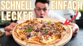 PERFEKTER Elsässer Flammkuchen - In nur 60 MINUTEN