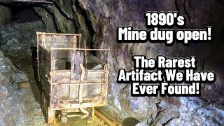 1890s Abandoned Mine Dug Open! Rarest Artifact We Have Ever Found!