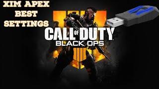 BEST XIM APEX SETTINGS BLACK OPS 4!! #XimApex