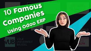 10 Famous Companies Using Odoo ERP | Technaureus | Official Odoo Implementation Partner