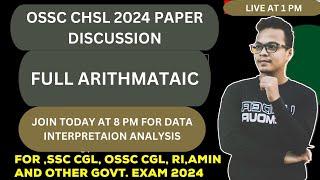 OSSC CHSL 2023 Solved Paper| Detailed Analysis | Answer Key | #papersolution  | #osscchsl 2023 #ossc