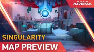 Map Preview: Singularity | New Deathmatch 5v5 Map Trailer | Mech Arena
