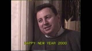 Ночное празднование Нового 2000 Года ,в Доме ( Горбуновых) христианское пение молодежи РЦХВЕ и ОЦХВЕ