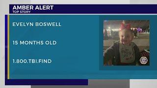 AMBER Alert update: Search continues for Evelyn Boswell