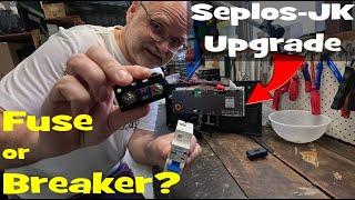 Replacing the internal fuse with a breaker? Finalising the Seplos-JK BMS-swap!