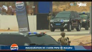 ARRIVEE DE FELIX TSHISEKEDI POUR INAUGURATION DE L' USINE DE PEPSI