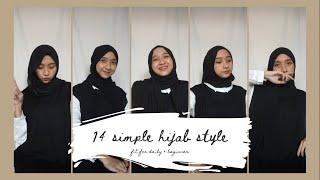 14 Hijab Style for Daily, Tutorial Simple & Easy | citraamr