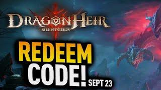 New Redeem Code September 23rd | Dragonheir Silent Gods