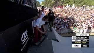 Benjamin Garcia | 2nd place - Skateboard Street Pro Men Final | #FISEMontpellier 2022