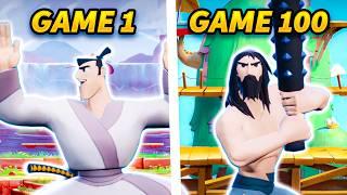 I Played 100 Games of MultiVersus as Samurai Jack