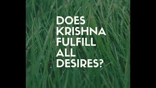 "Krishna Fulfills All Desires" by Mahatma Das