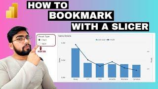 How to create Bookmark with a Slicer in Power BI