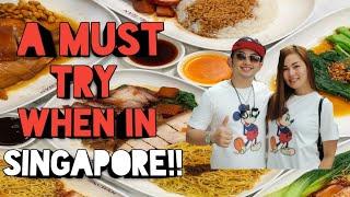 A MUST TRY IN SINGAPORE!!! Michelin-starred Hawker Chan! The Best Chicken Rice! 