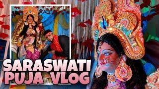 SARASWATI PUJA VLOG |MY 1ST VLOG  |  #TRG_CAPTAIN