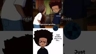 bro was speechless   #shorts #youtubeshorts #theboondocks #funny #trending