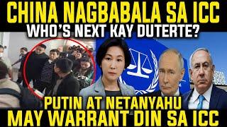 CHINA NAGBABALA SA ICC! KAUGNAY SA PAGKAKA ARESTO KA FPRRD! REACTION AND COMMENT