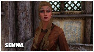 The Hottest Skyrim Mod: Senna The Stunning Female Breton Priestess Of Dibella Follower