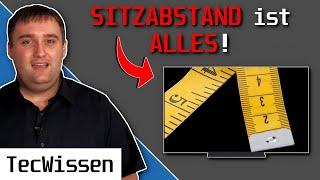 DARUM ist der SITZABSTAND alles! | Den korrekten Sitzabstand zum 4K Fernseher herausfinden!