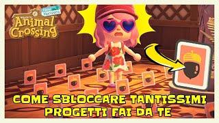 COME SBLOCCARE TANTISSIMI PROGETTI FAI DA TE IN UN GIORNO - ANIMAL CROSSING NEW HORIZONS GUIDA