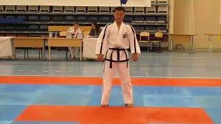 태권도 Ge-Baek pattern by DPRK Taekwon-do ITF demo team / Ге-Бэк туль ИТФ