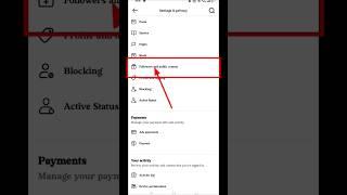 Facebook Par Followers Ka Option Kaise Laye | How To Enable Followers On Facebook #short #follow