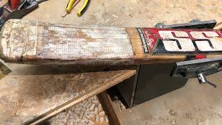 27 Years Old Cricket Bat Restoration | Ranji Player cricket bat | SS Sir Viv Richards edition