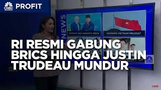 RI Resmi Gabung BRICS Hingga Justin Trudeau Mengundurkan Diri