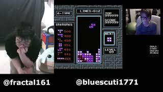 fractal161 reacts to Blue Scuti Tetris Killscreen (FULL REACTION)