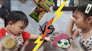 Zael Dan Cici Rebutan Snack Unik !! Snack Battle II part 1