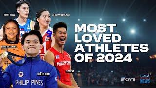 Most loved athletes of 2024 | GMA AI Sports Series