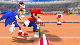 Mario and Sonic at the Olympic Games Tokyo 2012 Long Jump All Characters   Embrace the Diversity!