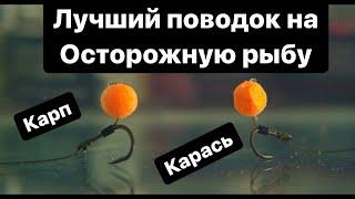 Самый лучший поводок на Карпа и Карася по ВЕСНЕ !