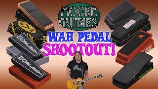 The Great Wah Shootout  - 8 of today's most popular wah pedals head-to-head!