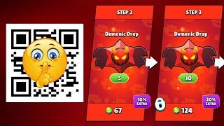 FREE! DEMONIC STARR DROPS | BRAWL STARS QR CODE & GIFTS